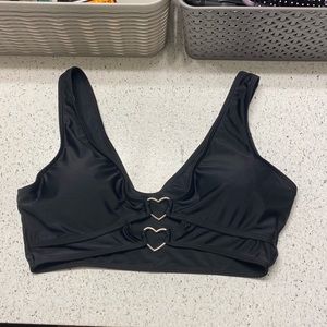 Women’s Heart Detailed Bathing Suit Top